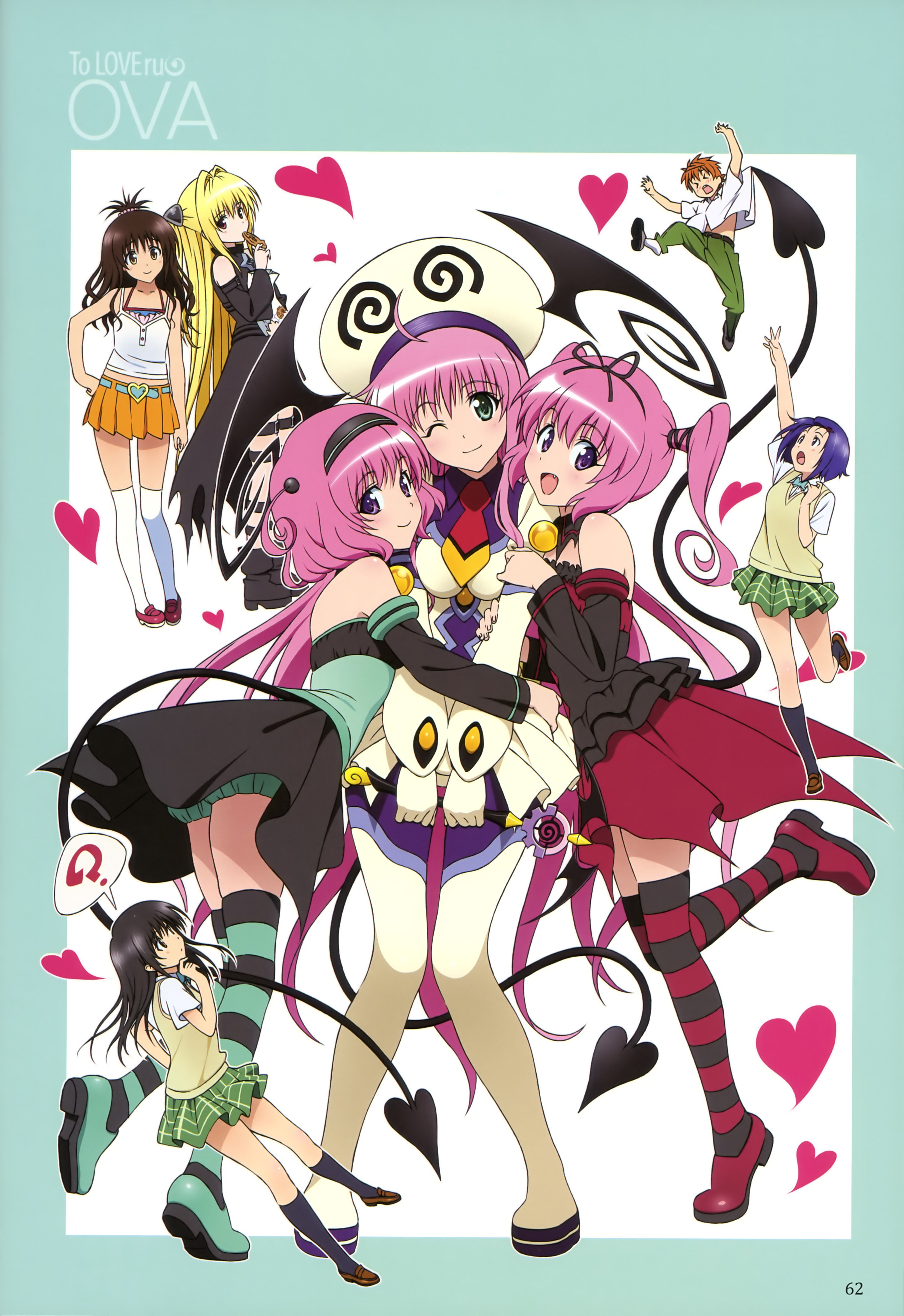 To Love Ru Golden Darkness Kotegawa Yui Lala Satalin Deviluke Momo Velia Deviluke Nana Asta